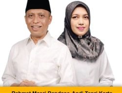 Rahmat Masri Bandaso-Andi Tenri Karta Usung Tagline RAHMAT