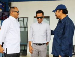 Ketemu tak Sengaja di Bandara Bua, Trisal-Ome Saling Support H. Arsyad Kasmar Maju di Pilkada