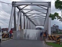 Hari Ini, Jembatan Masamba Ditutup Total, Arus Lalin Dialihkan di Lingkar Selatan