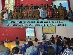 PLN ULP Rantepao Sosialisasi PLN Mobile, Ganti kWh, dan Keselamatan Ketenagalistrikan ke Masyarakat Tallunglipu