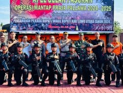 Empat Paslon Mendaftar ke KPU Hari Terakhir Ini, Polres Lutra Ekstra Pengamanan