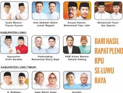 Pilkada Serentak di Luwu Raya: Luwu 3 Paslon, Lutra 4 Paslon, dan Lutim 3 Paslon