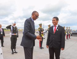 Mentan Amran Lepas Presiden Rwanda di Bandara Bali, Usai Belajar Kesuksesan Pertanian Indonesia