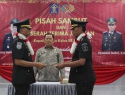 Syamsul Bahri Resmi Jabat Karutan Kelas II B Masamba