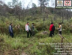 Cegah Karhutla Untuk Perkebunan, TNI-Polri di Mengkendek Patroli Titik Rawan