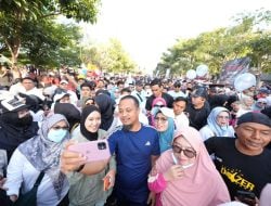 Puluhan Ribu Warga Ikuti Jalan Anti Mager Bareng Andi Sudirman, Teriak “Andalan Hatiku”