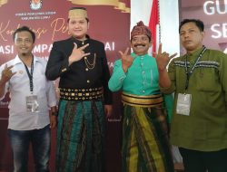 Calon Bupati Luwu, Arham Basmin Mattayang-Rahmat Hadiri Kampanye Damai KPU Luwu dengan Nuansa Adat