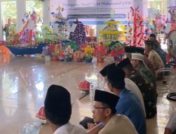 Meriahkan Maulid, 14 Bunga Male Hiasi Masjid Besar At Taqwa Desa Solo, Lutim