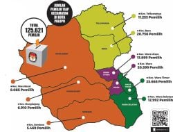Ingin Menangkan Pilwalkot Palopo, Harus Kuasai Suara di Tiga Kecamatan Ini…