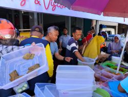 Budiman Blusukan ke Pasar Malili, Sarapan Bersama Warga