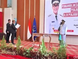 Firmanza Resmi Pj Wali Kota Palopo, PJ Gubernur: Bahagiakan Anak Buah