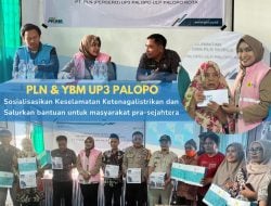 PLN UP3 Palopo Sosialisasikan Keselamatan Ketenagalistrikan dan PLN Mobile di Kecamatan Wara Barat