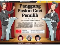 Panggung Paslon Gaet Pemilih