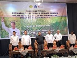 Kementan Siapkan Brigade Pangan dari Bone, Optimalkan Produksi Beras Nasional