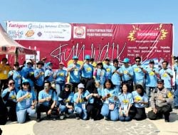 Ribuan Warga Kota Makassar Meriahkan Fun Walk 2024 Prabu Pinisi Indonesia di Anjungan Pantai Losari