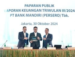 Bank Mandiri Catat Penyaluran Kredit Rp1.590 Triliun di Kuartal III 2024, Jangkau Lebih dari 293 Ribu Pelaku UMKM