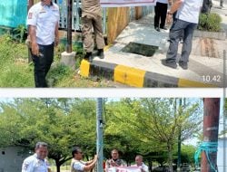 Satpol-PP Turunkan Spanduk “Selamatkan Kota Palopo, #PalopoBerhutang”