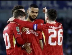 Liverpool Hentikan Langkah Brighton, The Reds ke Perempatfinal Carabao Cup, Gakpo Pahlawan