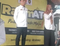 Kampanye di Lagaligo, RahmAT Janji Selesaikan Stadion Terbengkalai