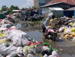 Pasar Padang Sappa Kembali Jorok Lagi, Sampah Menumpuk di Belakang Pasar