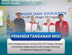 Penandatanganan Nota Kesepahaman (MoU) Antara Universitas Mega Buana dengan PLN UP3 Palopo tentang Tri Dharma Perguruan Tinggi