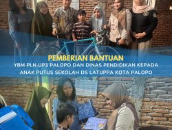 Sinergi Apik, PLN UP3 Palopo Bersama Dinas Pendidikan Salurkan Bantuan Pendidikan Anak Putus Sekolah di Kelurahan Latuppa