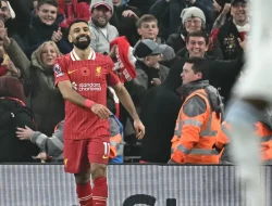 Gol Moh Salah Antar Liverpool Makin Perkasa di Puncak Klasemen