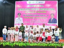 Pemilihan Putri Kesehatan Dihadiri Pj Wali Kota, Juara I dr. Puji Amanda Ibrahim