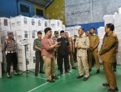 Pantau Logistik, Pj Gubernur Sulsel Pastikan Persiapan Sudah 100%