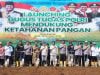 Mentan Bersama Kapolri dan Panglima TNI Launching Program Swasembada Pangan