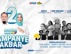 Kampanye Akbar Andalan Hati 24 November Besok Bakal Jadi ‘Lautan Manusia’