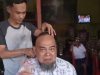 Aksi Gundul Rambut Sambut Kemenangan Palopo Baru