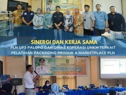 Sinergi dengan Dinas Koperasi & UMKM Kota Palopo, PLN UP3 Palopo Gelar Pelatihan Packaging Produk & Marketplace PLN