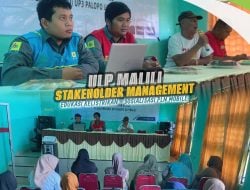 PLN ULP Malili Sosialisasikan Keselamatan Ketenagalistrikan dan Aplikasi PLN Mobile di Desa Balantang Kecamatan Malili Luwu Timur