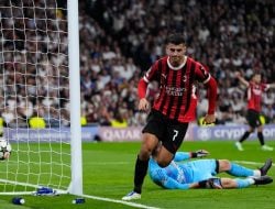 Madrid Bulan-bulanan AC Milan, Dihancurkan di Kandang 3-1