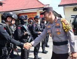 Kapolres Palopo Imbau Tetap Tenang, Tunggu Pengumuman Resmi KPU Terkait Paslon Wali Kota Terpilih