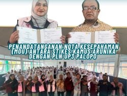 Peringati Hari Kesehatan Nasional, PLN UP3 PALOPO Jalin Kerja Sama dengan STIKES KAMUS ARUNIKA Palopo