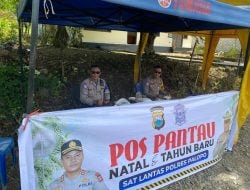 Polres Palopo Dirikan Pos Nataru di Lebang