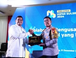 Andi Amar Maruf Sulaiman Dilantik Sebagai Ketua HIPMI Sulsel Masa Bhakti 2024-2027