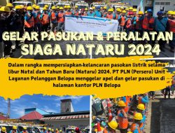 PLN Belopa Apel dan Gelar Pasukan Siaga Natal dan Tahun Baru 2025