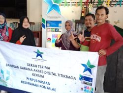 Dorong Transformasi Literasi Digital, Perpustakaan Siperennu Ponjalae Terima Mesin Titik Baca dari Perpustakaan Nasional