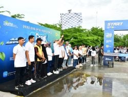 Event Gerak Bareng PLN Mobile Diwarnai Jalan Sehat,  Pj Wali Kota: Semoga  PLN Terus Memberikan Pelayanan Terbaik