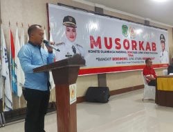 Muh Arif Terpilih Aklamasi Pimpin KONI Luwu Utara Periode 2024-2028