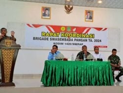 Program Oplah dan Brigade Pangan di Sidrap Target Naikkan IP Tiga Kali