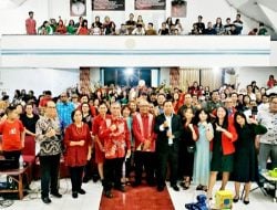 Pastor Andi Simon dan IAS Hadiri Perayaan Natal Gesba Pusat Makassar, Pdt Daniel Kusbin : Marilah Kita Pergi ke Betlehem