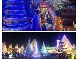 23 Pohon Natal Hiasi Toraja Light Festival, Yaya Rundupadang: Menjadi Berkat dan Terang Bagi Kita Semua