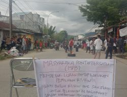 Lurah Pontap Didemo, Diduga Tidak Mau Melaksanakan Pemilihan RT/RW