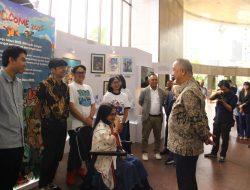 Dukung Karya Disabilitas, Kantor Pusat BNI Pajang Karya Lukis 7 Seniman Visual Muda