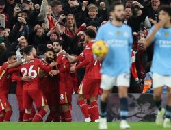 Liverpool Bantai Manchester City 2-0, The Reds Kokoh di Puncak Klasemen