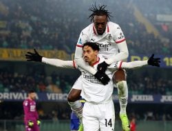 Menang Tipis Atas Verona, AC Milan Belum Tembus Lima Besar Klasemen Sementara